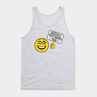 Socially Distanced Hug Sign Tank Top